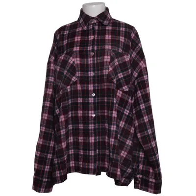 Flannel shirt (Pink, Blue, Multicolored) from W C Polyester, Wool