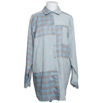 Robe chemise (Bleu, Blanc, Marron) de The Ragged Priest Élasthane, Polyester, Viscose