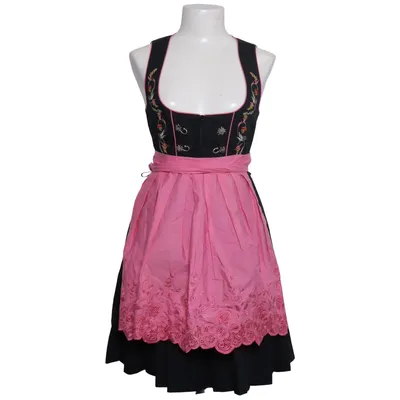 Dirndl (Svart, Rosa, Vit) från Stockerpoint Bomull