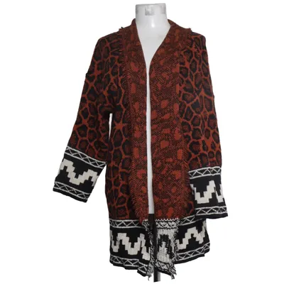 Cardigan (Orange, Sort, Hvid) fra Icona