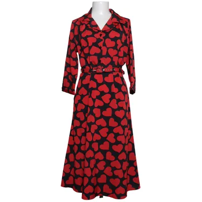Skjortklänning (Röd, Svart) från Banned Retro Polyester