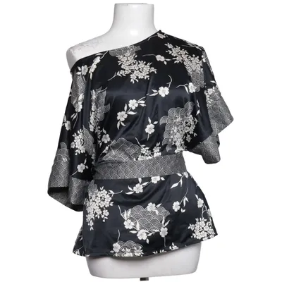 Kimono (Zwart, Wit) van Xanaka Polyester