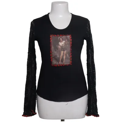 Lange mouwen shirt (Zwart, Rood) van Feelings Elastaan, Polyamide, Viscose