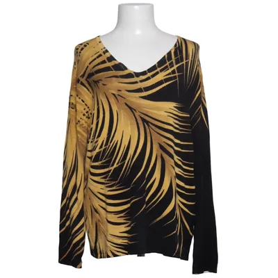 Pull-over (Noir, Jaune) de Ovanti Élasthane, Polyamide, Viscose
