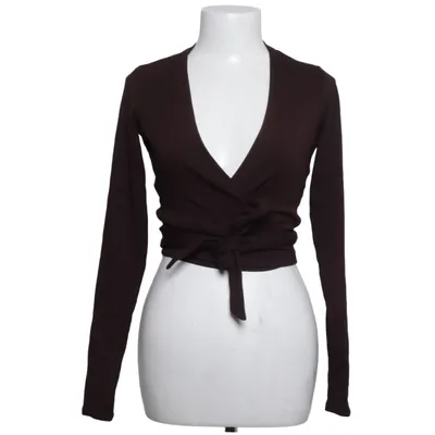 Wrap top (Brown) from Oysho Cotton, Elastane
