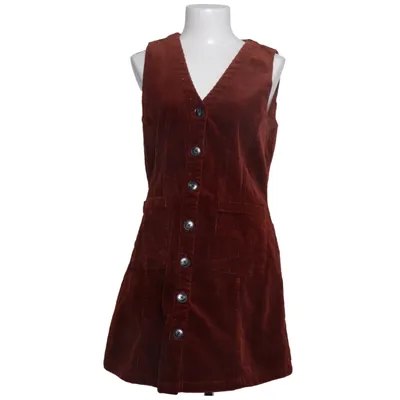 Latzkleid (Braun) von ONLY Blue Denim Elasthan