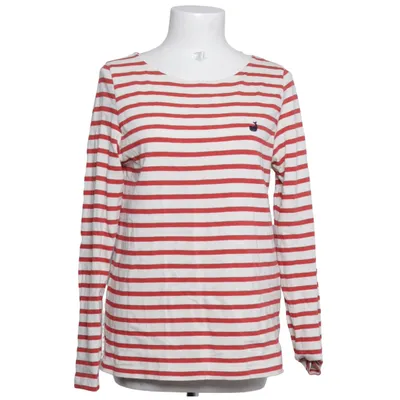 T-shirt à manches longues (Blanc, Rouge) de TwoThirds Coton