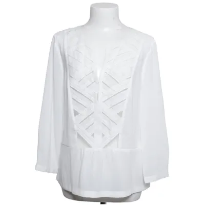 Blouse (Wit) van Set Katoen, Polyester