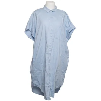 Shirt dress (Blue) from Monki Cotton