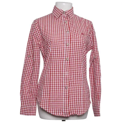 Chemise (Rouge, Blanc) de Os Trachten Coton, Polyester