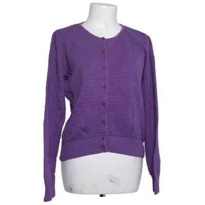 Strickjacke (Lila) von Totême Bio-Baumwolle