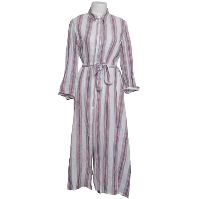 Shirt dress (White, Multicolored) from Jadicted Viscose