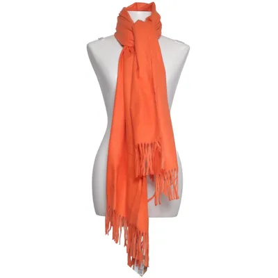 Halsduk (Orange) från Sky Cashmere Kashmir, Viskos, Ull