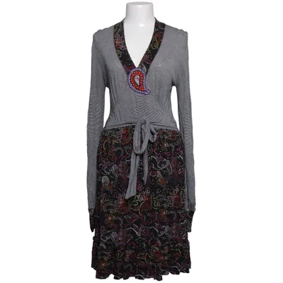 Dress (Gray, Black, Multicolored) from Fornarina Elastane, Viscose