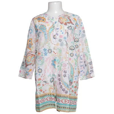 Bluse (Hvid, Flerfarvet) fra Brax Feel Good Bomuld