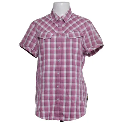 Short sleeve shirt (Purple, White) from Jack Wolfskin Polyamide, Polyester