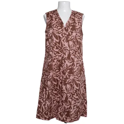 Robe (Rose, Marron) de Elena Miro Coton, Élasthane