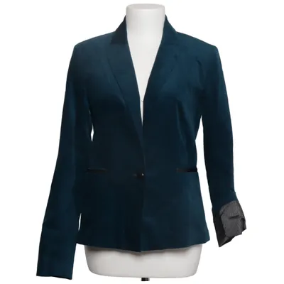 Blazer (Blue) from One Step Cotton, Elastane, Polyester, Viscose