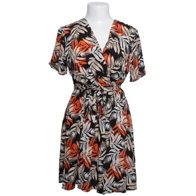 Wikkeljurk (Zwart, Oranje, Meerkleurig) van Miss Sara Viscose
