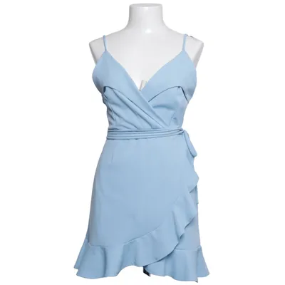 Wrap dress (Blue) from Lucy in the Sky Polyester