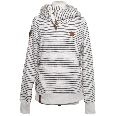 Huvtröja (Vit, Svart) från Naketano Bomull, Polyester