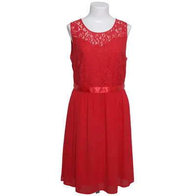 Dress (Red) from Mango Collection Cotton, Polyamide, Polyester