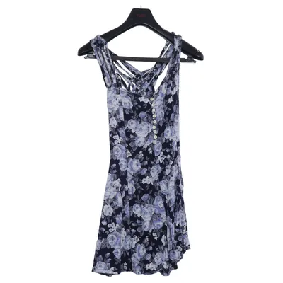 Robe (Bleu, Violet, Blanc, Multicolore) de René Derhy