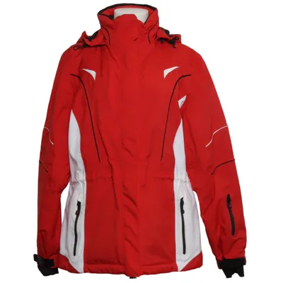 Manteau de ski (Rouge, Blanc, Noir) de Maier Sports Nylon, Polyester