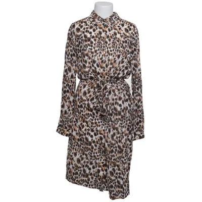 Shirt dress (Brown, White, Black) from Fifth House Acetate, Polyamide, Viscose