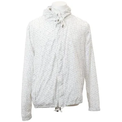 Veste imperméable (Blanc, Noir) de Forever 21 Men Polyester