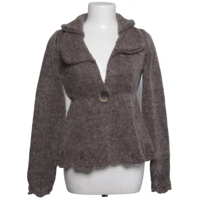 Cardigan (Gray) from Mrs. Foxworthy Acrylic, Mohair, Wool