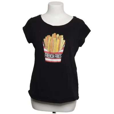 T-shirt (Svart, Flerfärgad) från Twintip Bomull, Modal
