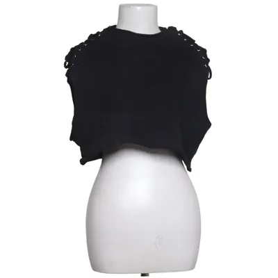 Crop top (Zwart) van Killstar Katoen