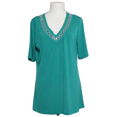 Topp (Grön) från Judith Williams Elastan, Polyester