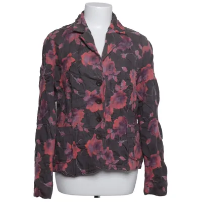 Blazer (Brown, Multicolored) from Caractère Acetate, Cotton, Viscose