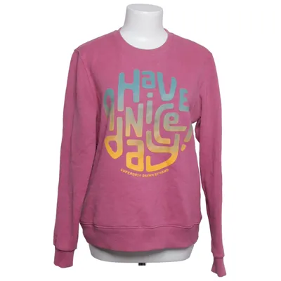Sweatshirt (Pink, Multicolored) from Superdry Cotton, Polyester