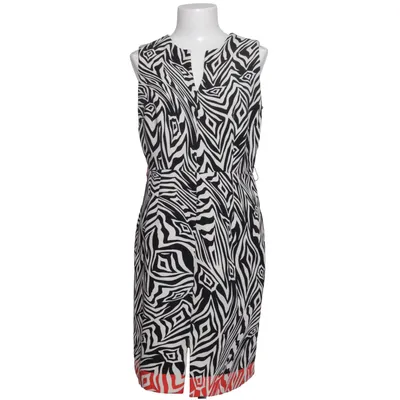 Robe (Noir, Blanc) de Emma & Michele Élasthane, Polyester