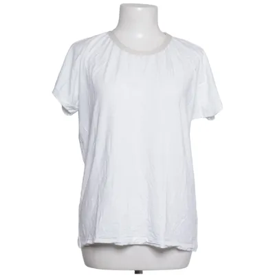 T-shirt (Blanc) de Le Tricot Perugia Coton, Élasthane, Polyester, Viscose