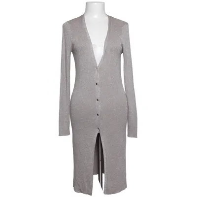 Cardigan (Zilver) van Belle Vere Notte Metallvezel, Polyester, Viscose
