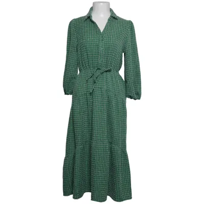 Skjortekjole (Grøn) fra Batik Polyester, Viscose