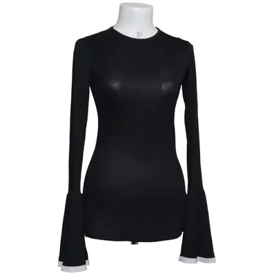 T-shirt à manches longues (Noir) de Zara Trafaluc Élasthane, Polyester