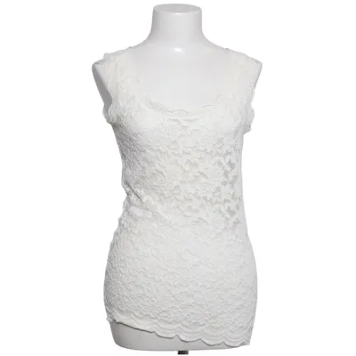Top (Wit) van Miel Katoen, Elastaan, Polyester