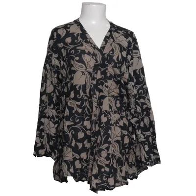 Blouse (Black, Beige) from Himalaya Organic cotton