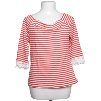 Lange mouwen shirt (Rood, Wit) van Tom Tailor Denim Katoen, Elastaan