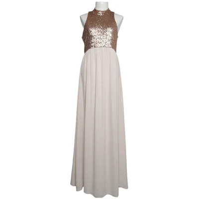 Evening gown (Beige, Gold) from Forever 21 Polyester