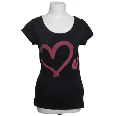 T-shirt (Black, Pink) from ONLY Love Collection Cotton