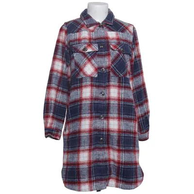 Överskjorta (Blå, Röd, Vit) från Via Cortesa Akryl, Bomull, Polyamid, Polyester, Viskos, Ull