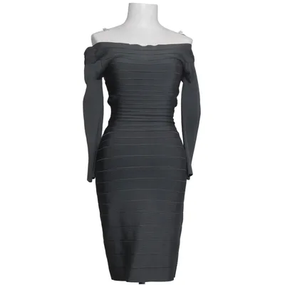 Cocktailkleid (Grau) von Hervé Léger