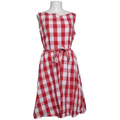 Klänning (Röd, Vit) från Lindy Bop Bomull, Elastan, Polyester