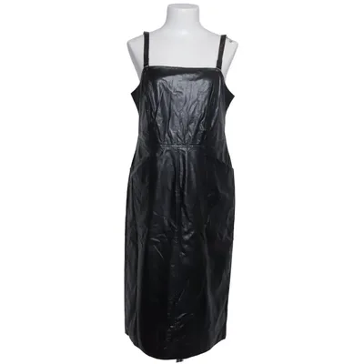 Leather dress (Black) from Fashion Sport